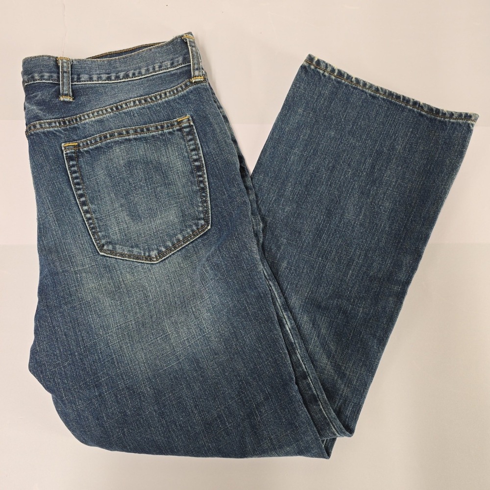 Gap Premium Boot‎ Jeans Men Size 36x30 Blue Wash Denim Casual Pants
